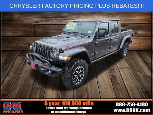 2025 Jeep Gladiator GLADIATOR RUBICON X 4X4 2025 Jeep Gladiator GLADIATOR RUBICON X 4X4