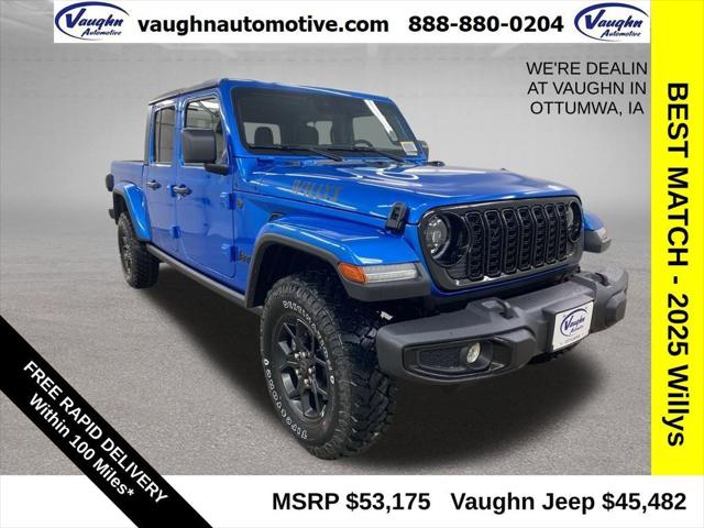 2025 Jeep Gladiator GLADIATOR WILLYS 4X4