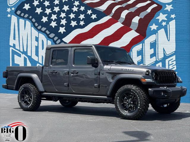 2025 Jeep Gladiator GLADIATOR WILLYS 4X4 2025 Jeep Gladiator GLADIATOR WILLYS 4X4