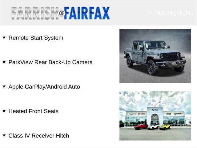 2025 Jeep Gladiator GLADIATOR WILLYS 4X4