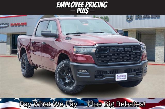 2025 RAM Ram 1500 RAM 1500 WARLOCK CREW CAB 4X4 57 BOX
