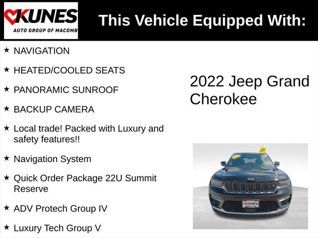 2022 Jeep Grand Cherokee Summit Reserve 4x4