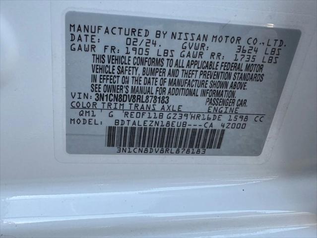 2024 Nissan Versa 1.6 S