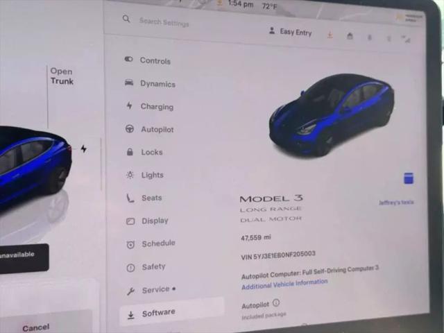 2022 Tesla Model 3 Long Range Dual Motor All-Wheel Drive