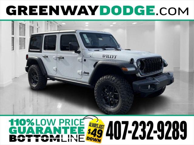 2024 Jeep Wrangler 4-Door Willys 4x4