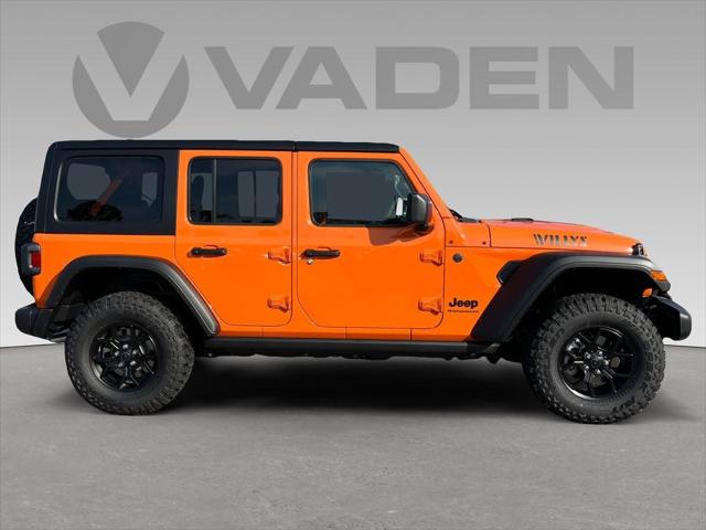 2025 Jeep Wrangler WRANGLER 4-DOOR WILLYS 2025 Jeep Wrangler WRANGLER 4-DOOR WILLYS