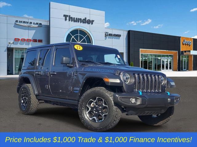 2022 Jeep Wrangler 4xe Unlimited Rubicon 4x4