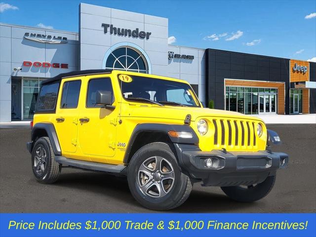 2019 Jeep Wrangler Unlimited Sport S 4x4
