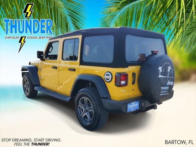 2019 Jeep Wrangler Unlimited Sport S 4x4