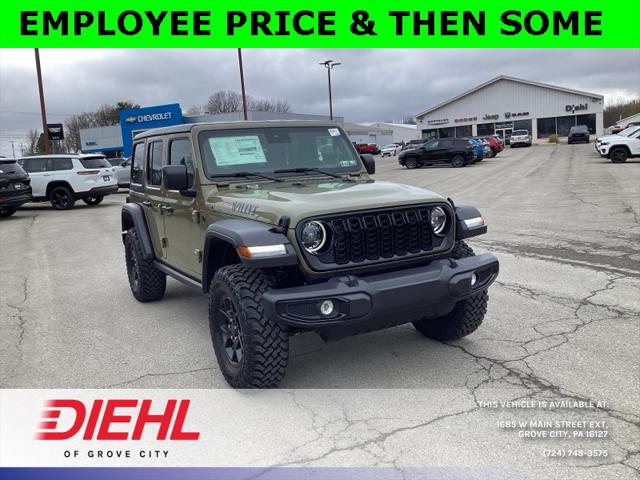 2025 Jeep Wrangler WRANGLER 4-DOOR WILLYS