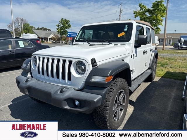 2020 Jeep Wrangler Unlimited Black and Tan 4X4