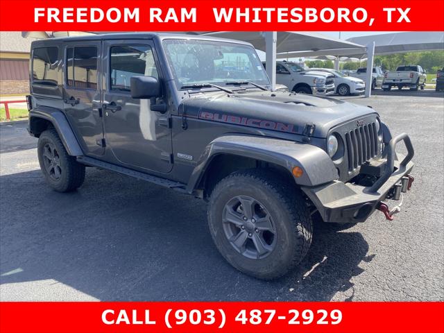 2017 Jeep Wrangler Unlimited Rubicon Recon 4x4