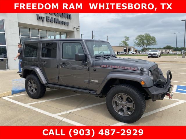 2017 Jeep Wrangler Unlimited Rubicon Recon 4x4