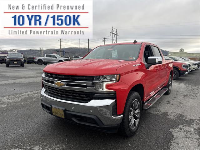 2021 Chevrolet Silverado 1500 4WD Crew Cab Short Bed LT