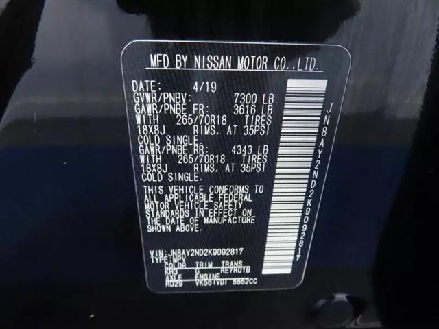 2019 Nissan Armada SV