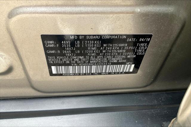 Used 2018 Subaru Outback For Sale in Millington, TN