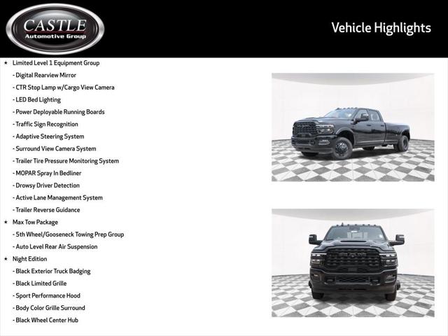 2025 RAM Ram 3500 RAM 3500 LIMITED CREW CAB 4X4 8 BOX