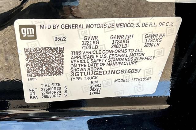 Used 2022 GMC Sierra 1500 For Sale in Lubbock, TX