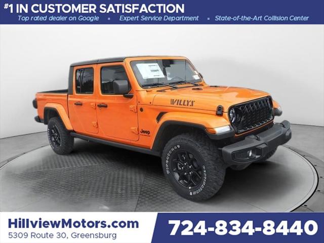 2025 Jeep Gladiator GLADIATOR WILLYS 4X4