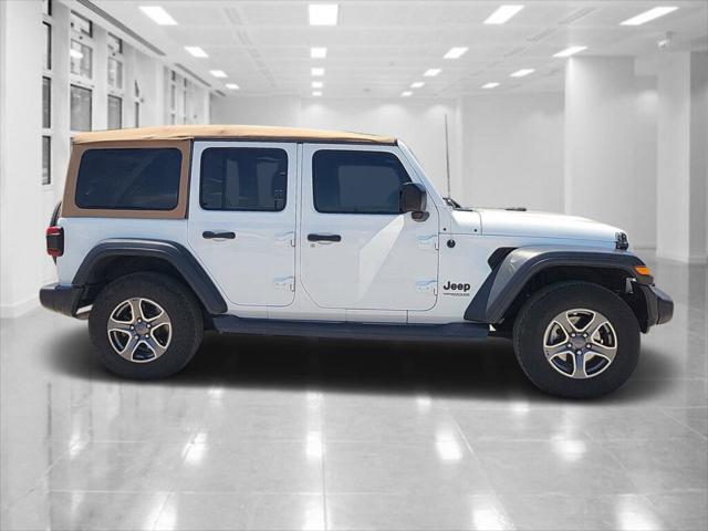 2020 Jeep Wrangler Unlimited Black and Tan 4X4