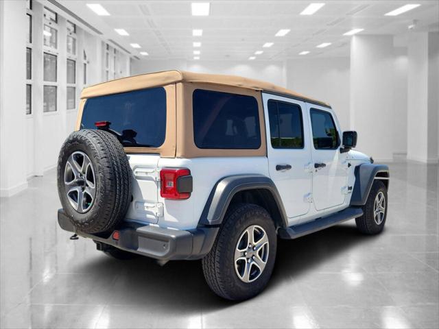 2020 Jeep Wrangler Unlimited Black and Tan 4X4