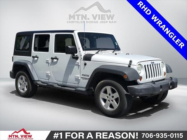 2012 Jeep Wrangler Unlimited Sport RHD