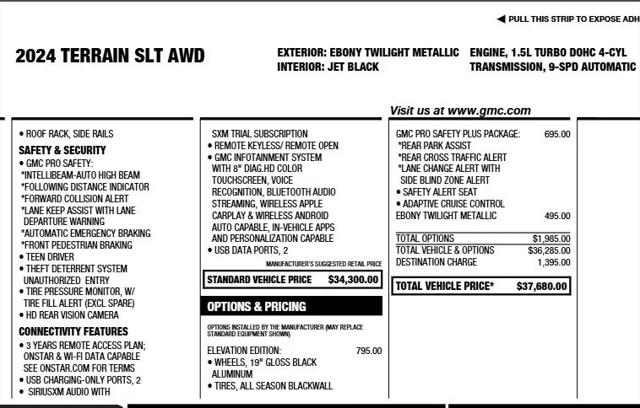 2024 GMC Terrain AWD SLT