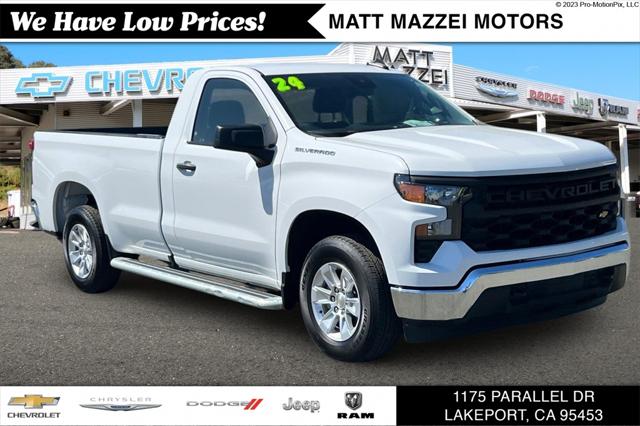 2024 Chevrolet Silverado 1500 2WD Regular Cab Long Bed WT
