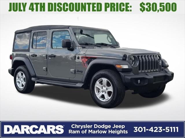 2023 Jeep Wrangler 4-Door Sport S 4x4