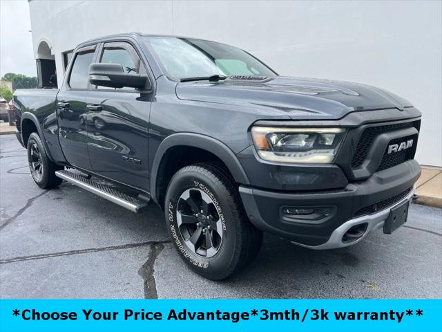2019 RAM 1500 Rebel Quad Cab 4x4 64 Box