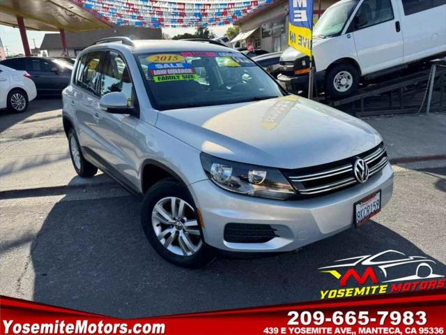 2015 Volkswagen Tiguan S for sale in Manteca, CA