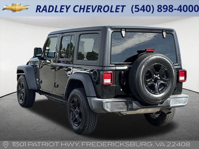 2019 Jeep Wrangler Unlimited Sport S 4x4