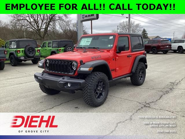 2025 Jeep Wrangler WRANGLER 2-DOOR WILLYS