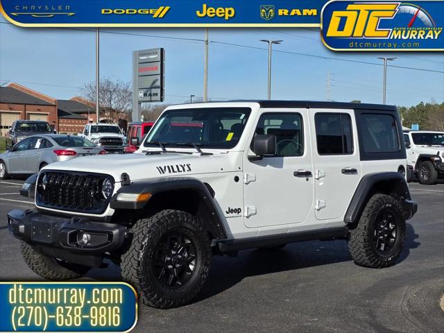 2024 Jeep Wrangler 4-Door Willys 4x4