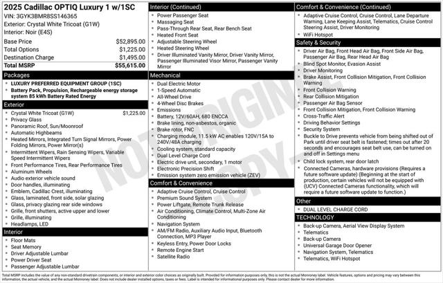 2025 Cadillac iQ Luxury 1 AWD