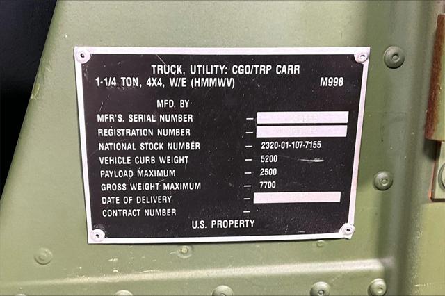 Used 1990 Hummer H1 For Sale in Olive Branch, MS