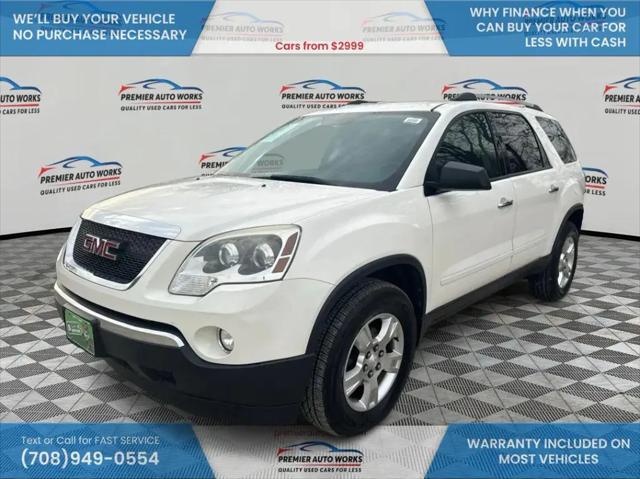 2011 GMC Acadia SLE for sale in Alsip, IL