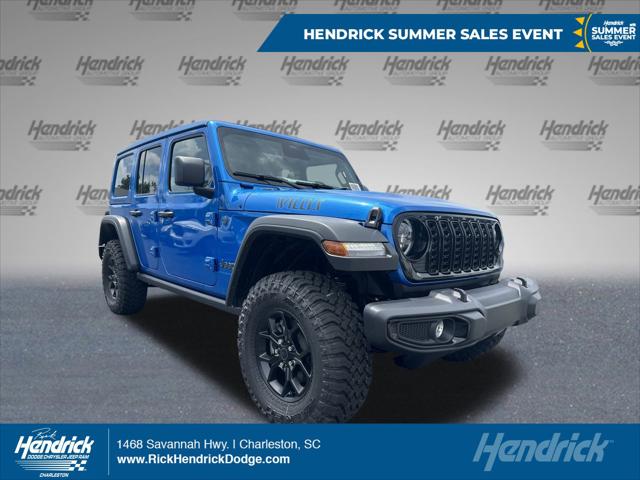 2025 Jeep Wrangler 4xe WRANGLER 4-DOOR WILLYS 4xe