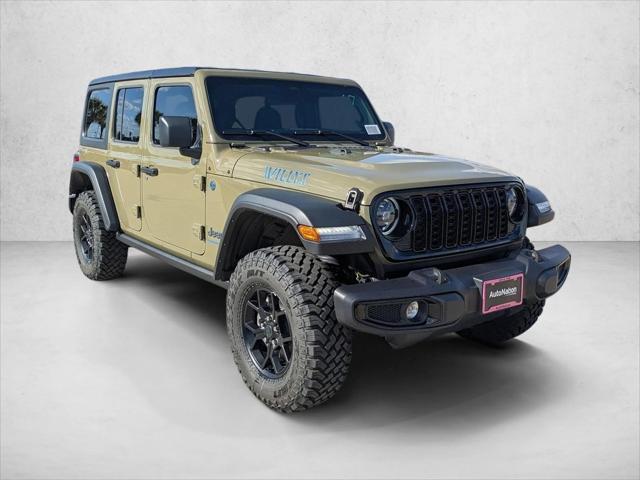 2025 Jeep Wrangler 4xe WRANGLER 4-DOOR WILLYS 4xe 2025 Jeep Wrangler 4xe WRANGLER 4-DOOR WILLYS 4xe