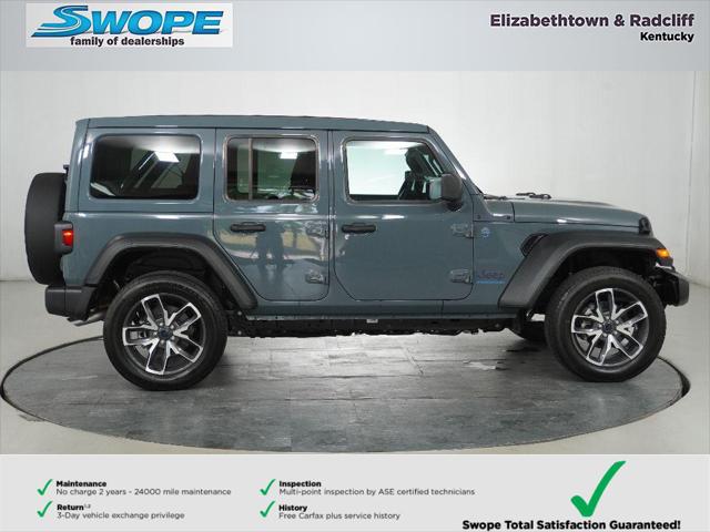 2025 Jeep Wrangler 4xe WRANGLER 4-DOOR SPORT S 4xe