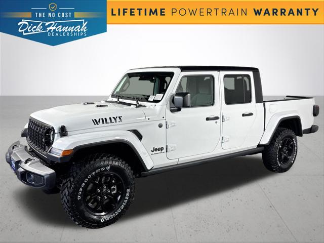 2025 Jeep Gladiator GLADIATOR WILLYS 4X4 2025 Jeep Gladiator GLADIATOR WILLYS 4X4