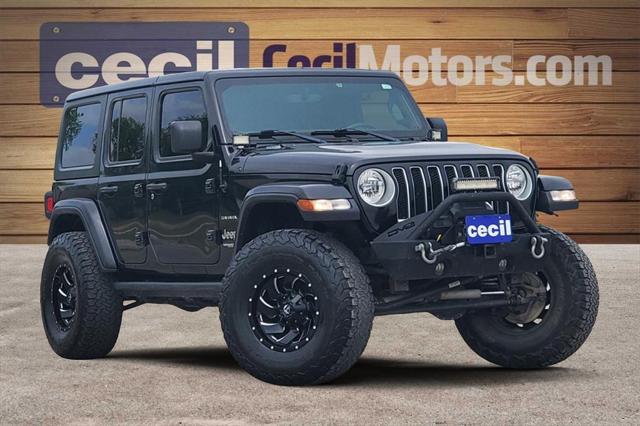 2018 Jeep Wrangler Unlimited Sahara 4x4