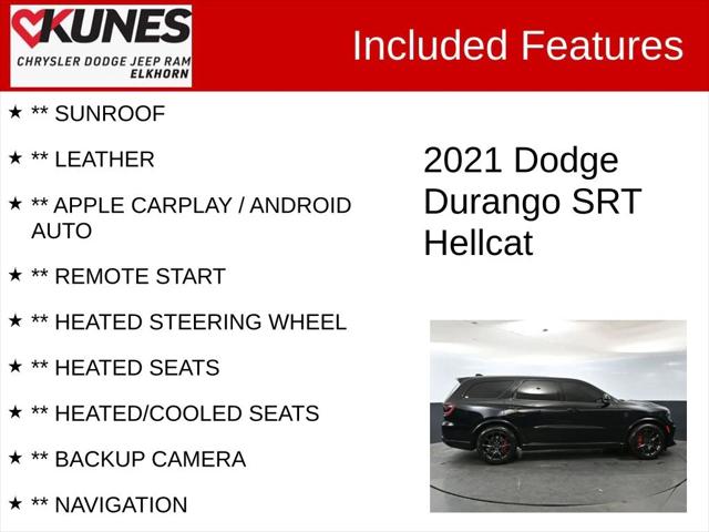 2021 Dodge Durango SRT Hellcat AWD