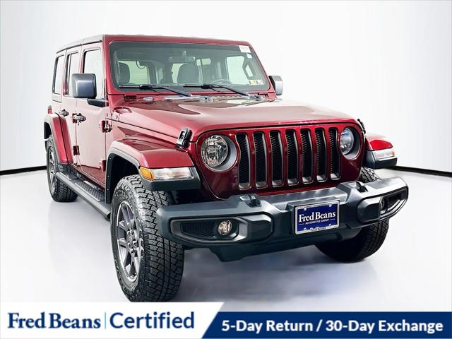 2021 Jeep Wrangler Unlimited 80th Anniversary 4x4