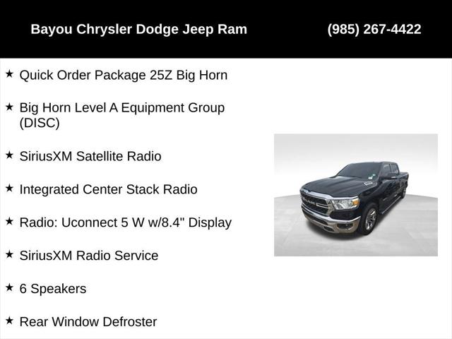 2022 RAM 1500 Big Horn Crew Cab 4x2 64 Box