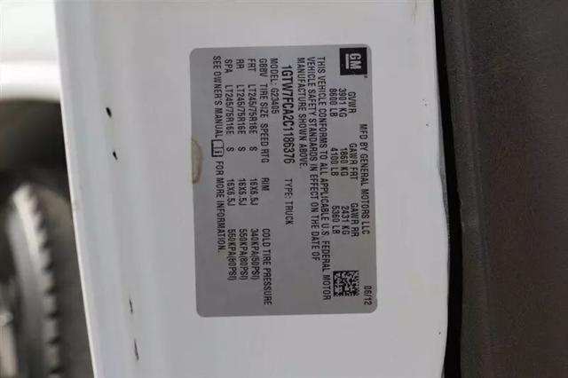 2012 GMC Savana 2500 Work Van