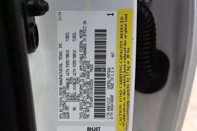 2015 Toyota Tundra SR 5.7L V8