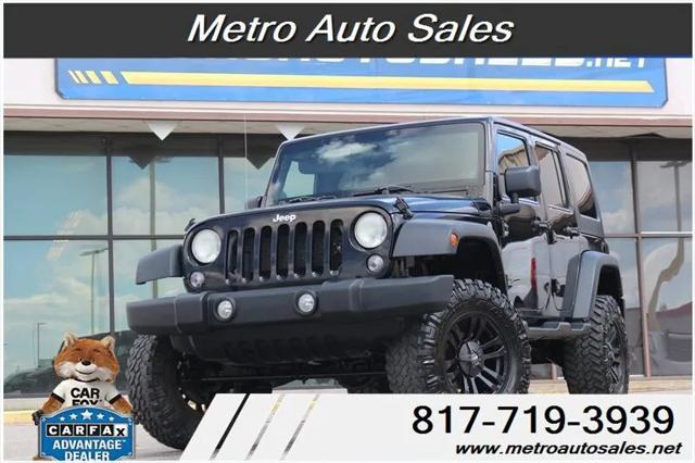 2014 Jeep Wrangler Unlimited Sport for sale in Arlington, TX