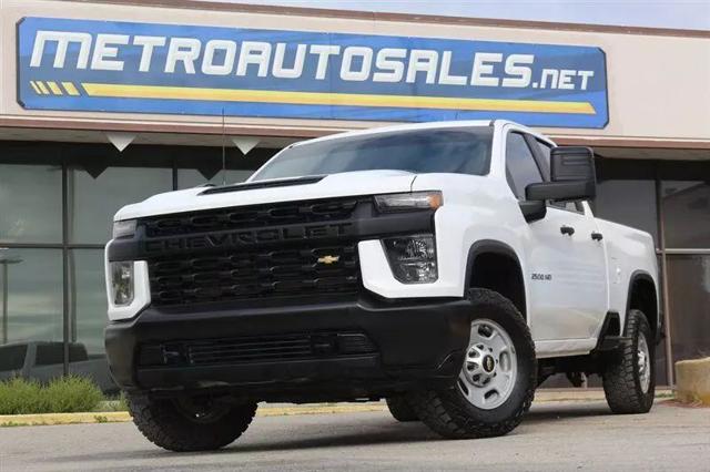 2020 Chevrolet Silverado 2500HD 4WD Double Cab Standard Bed WT for sale in Arlington, TX
