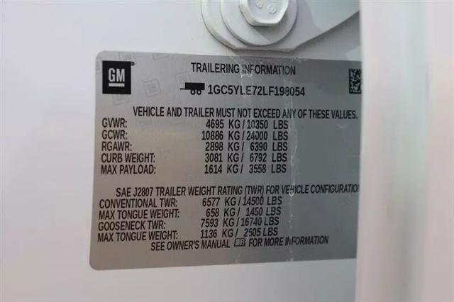 2020 Chevrolet Silverado 2500HD 4WD Double Cab Standard Bed WT
